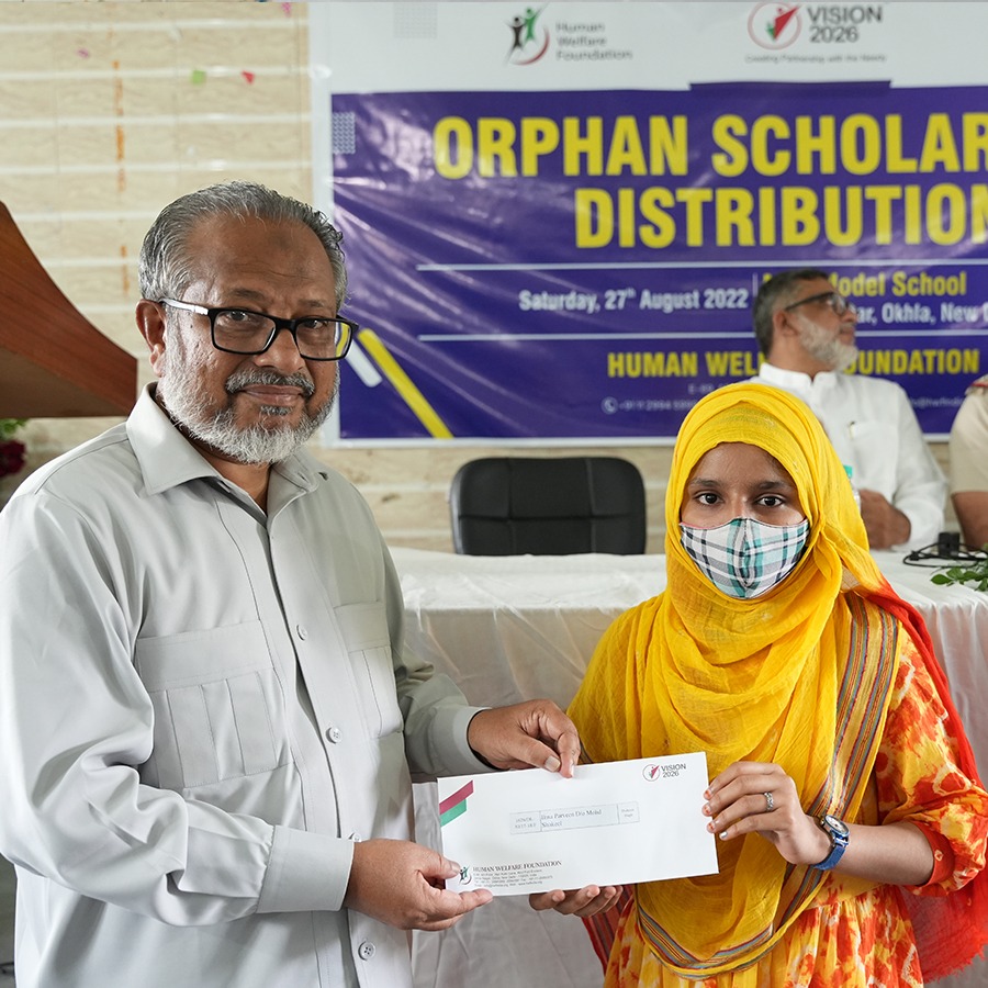 Orphan Scholarship Distribution  New Delhi