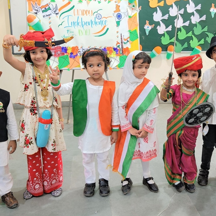 Independence Day Celebration at Scholar School, Jamia Nagar, Delhi